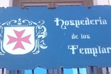 Cartel Balcón metálicas muñoz para Hospedería de los Templariso